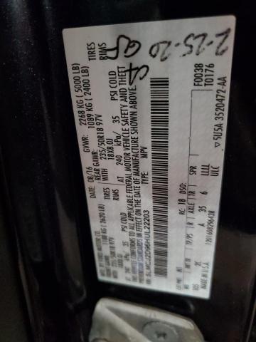 5LMCJ2D96HUL22203 - 2017 LINCOLN MKC SELECT Bleu photo 13