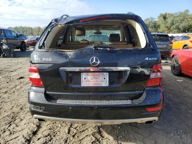 4JGBB8GB5BA646121 - 2011 MERCEDES-BENZ ML 350 4MATIC BLACK photo 6