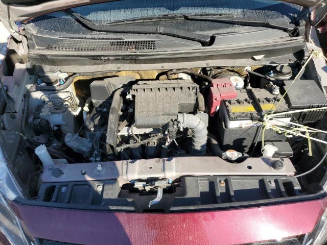 ML32AUHJ9RH004267 - 2024 MITSUBISHI MIRAGE ES BURGUNDY photo 11