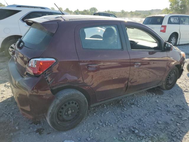 ML32AUHJ9RH004267 - 2024 MITSUBISHI MIRAGE ES BURGUNDY photo 3