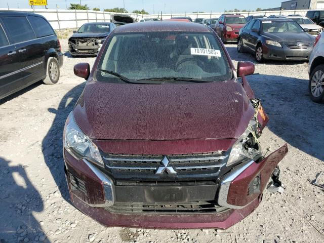 ML32AUHJ9RH004267 - 2024 MITSUBISHI MIRAGE ES BURGUNDY photo 5