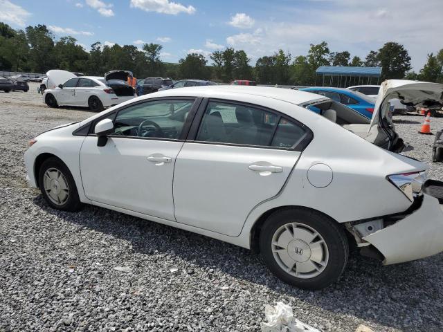 2HGFB2F67CH550308 - 2012 HONDA CIVIC HF WHITE photo 2