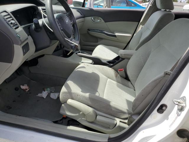 2HGFB2F67CH550308 - 2012 HONDA CIVIC HF WHITE photo 7