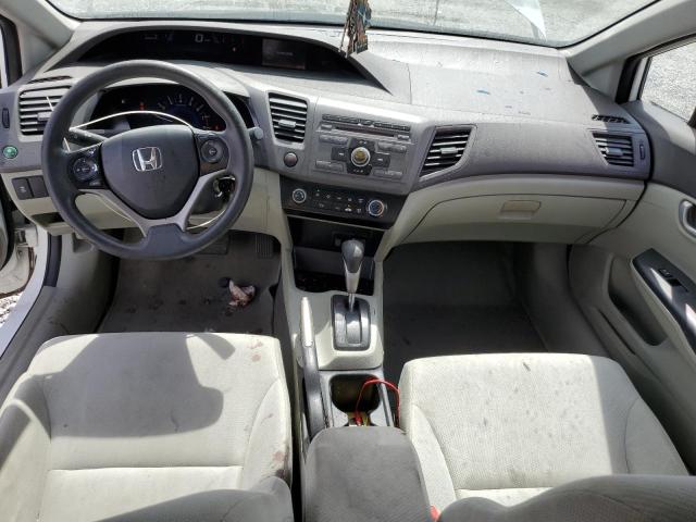2HGFB2F67CH550308 - 2012 HONDA CIVIC HF WHITE photo 8