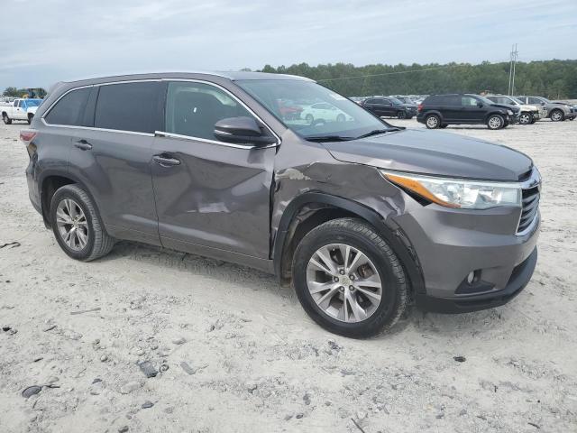 5TDKKRFH0FS061312 - 2015 TOYOTA HIGHLANDER XLE Grafit foto 4