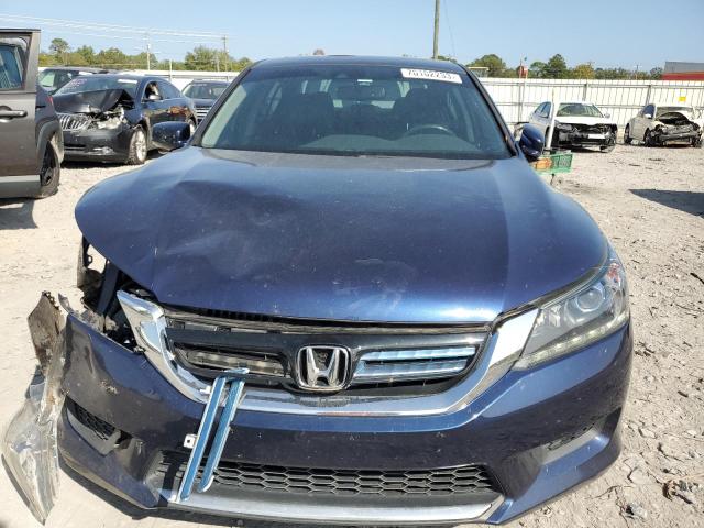 1HGCR6F58EA008715 - 2014 HONDA ACCORD HYBRID EXL BLUE photo 5