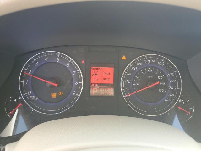 JN1AJ0HR5AM757624 - 2010 INFINITI EX35 BASE GRAY photo 9