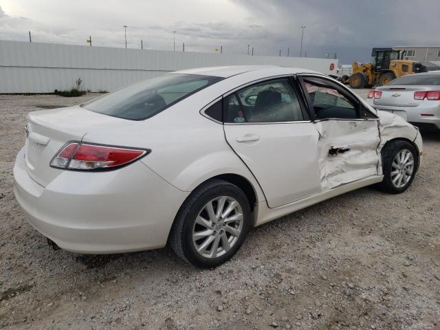 1YVHZ8CH4D5M05144 - 2013 MAZDA 6 GRAND TOURING WHITE photo 3