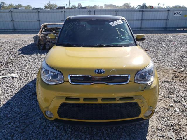 KNDJX3A57E7078012 - 2014 KIA SOUL ! YELLOW photo 5