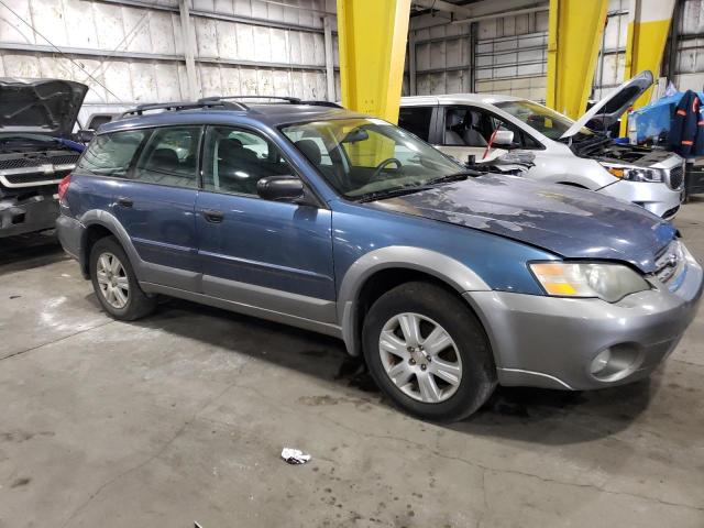 4S4BP61C357301999 - 2005 SUBARU LEGACY OUTBACK 2.5I BLUE photo 4