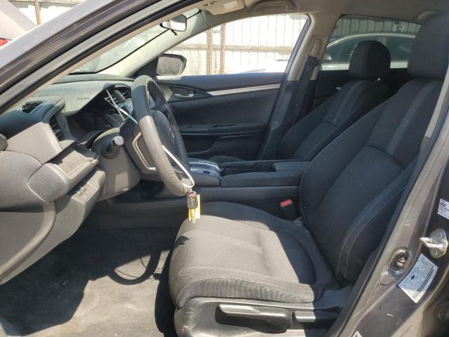 2HGFC2F69KH584598 - 2019 HONDA CIVIC LX GRAY photo 7