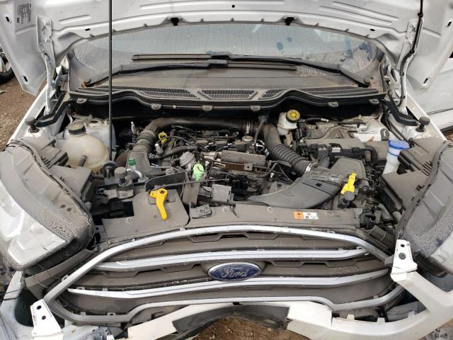 MAJ3P1TE1JC230478 - 2018 FORD ECOSPORT SE WHITE photo 11