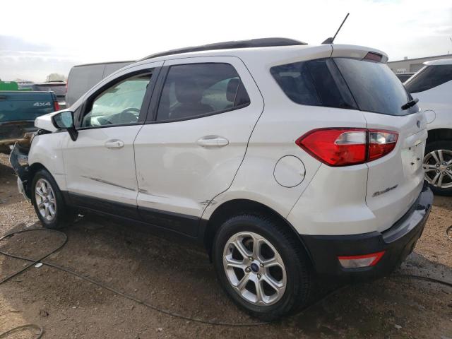 MAJ3P1TE1JC230478 - 2018 FORD ECOSPORT SE WHITE photo 2