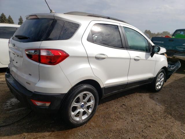 MAJ3P1TE1JC230478 - 2018 FORD ECOSPORT SE WHITE photo 3
