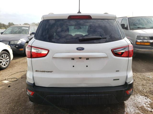 MAJ3P1TE1JC230478 - 2018 FORD ECOSPORT SE WHITE photo 6