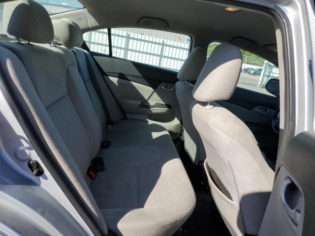 2HGFB2F52DH545140 - 2013 HONDA CIVIC LX SILVER photo 10