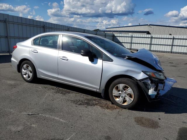 2HGFB2F52DH545140 - 2013 HONDA CIVIC LX SILVER photo 4