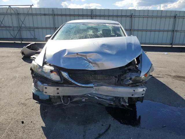 2HGFB2F52DH545140 - 2013 HONDA CIVIC LX SILVER photo 5
