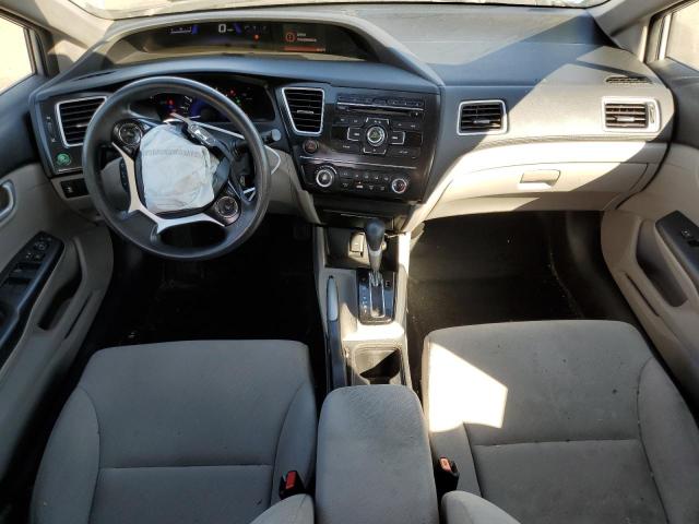 2HGFB2F52DH545140 - 2013 HONDA CIVIC LX SILVER photo 8