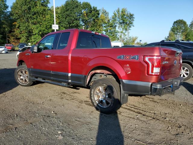 1FTEX1EP1GFD08248 - 2016 FORD F150 SUPER CAB RED photo 2