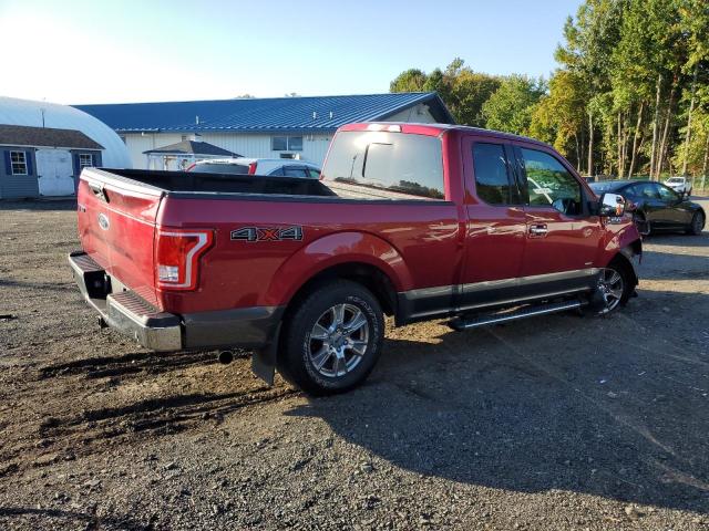 1FTEX1EP1GFD08248 - 2016 FORD F150 SUPER CAB RED photo 3