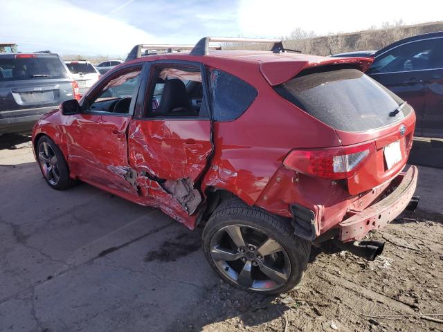 JF1GR89698L827165 - 2008 SUBARU IMPREZA WRX STI RED photo 2