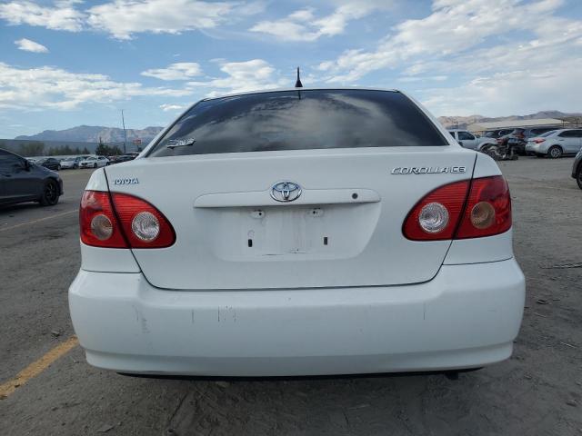 JTDBR32E652049871 - 2005 TOYOTA COROLLA CE WHITE photo 6
