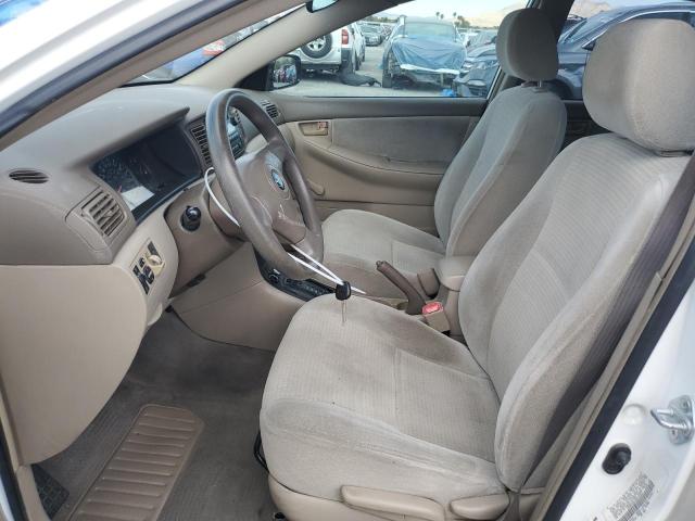 JTDBR32E652049871 - 2005 TOYOTA COROLLA CE WHITE photo 7