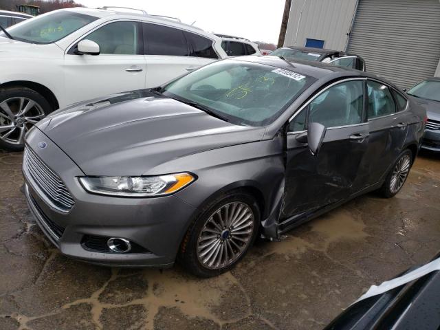 3FA6P0K91DR244947 - 2013 FORD FUSION TITANIUM GRAY photo 1