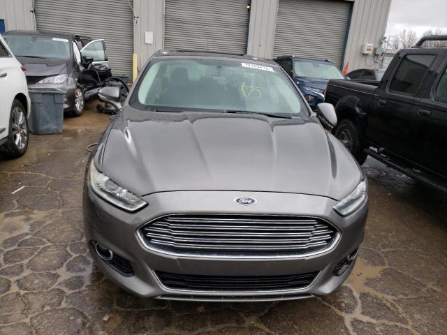 3FA6P0K91DR244947 - 2013 FORD FUSION TITANIUM GRAY photo 5