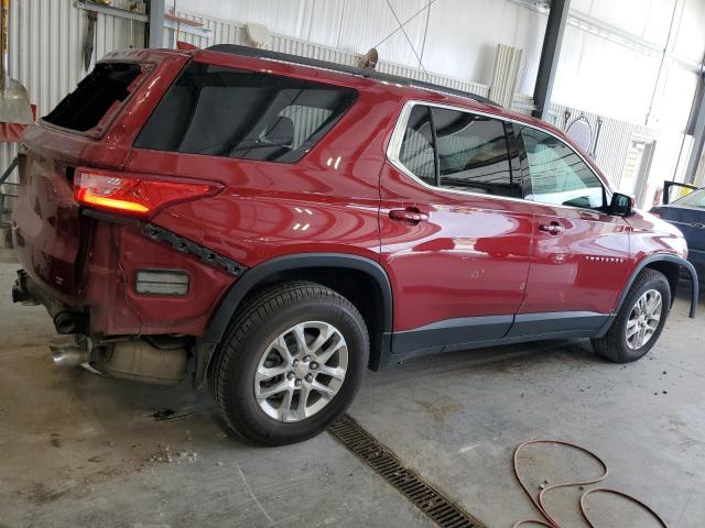 1GNEVGKW0KJ196379 - 2019 CHEVROLET TRAVERSE LT MAROON photo 3