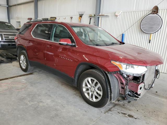 1GNEVGKW0KJ196379 - 2019 CHEVROLET TRAVERSE LT MAROON photo 4