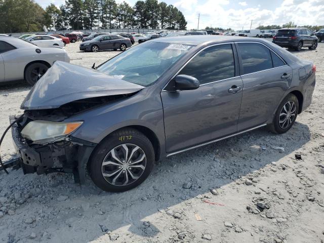 4T4BF1FK3ER413019 - 2014 TOYOTA CAMRY L GRAY photo 1