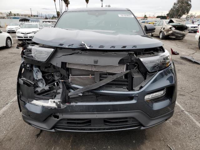 1FM5K8GC7NGA77084 - 2022 FORD EXPLORER ST BLUE photo 5