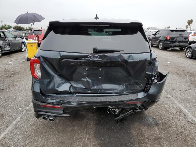 1FM5K8GC7NGA77084 - 2022 FORD EXPLORER ST BLUE photo 6