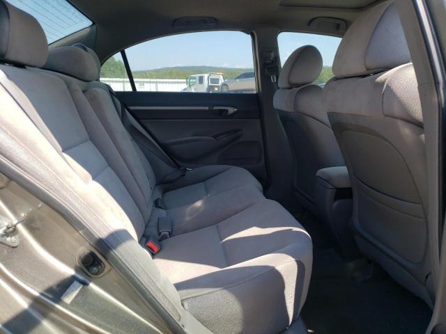 1HGFA16878L039173 - 2008 HONDA CIVIC EX GRAY photo 10