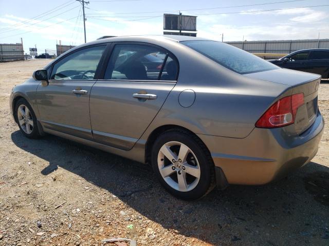 1HGFA16878L039173 - 2008 HONDA CIVIC EX GRAY photo 2