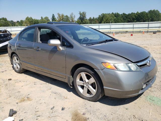 1HGFA16878L039173 - 2008 HONDA CIVIC EX GRAY photo 4