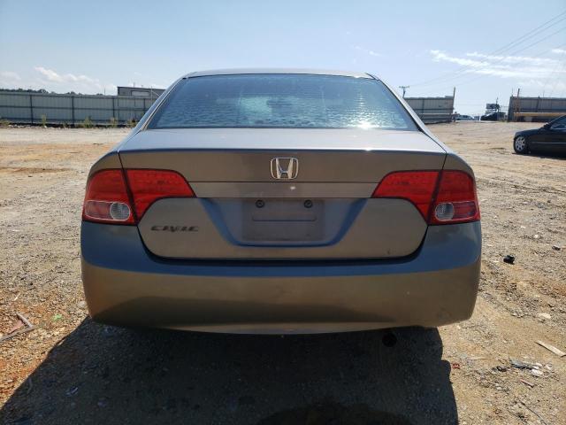 1HGFA16878L039173 - 2008 HONDA CIVIC EX GRAY photo 6