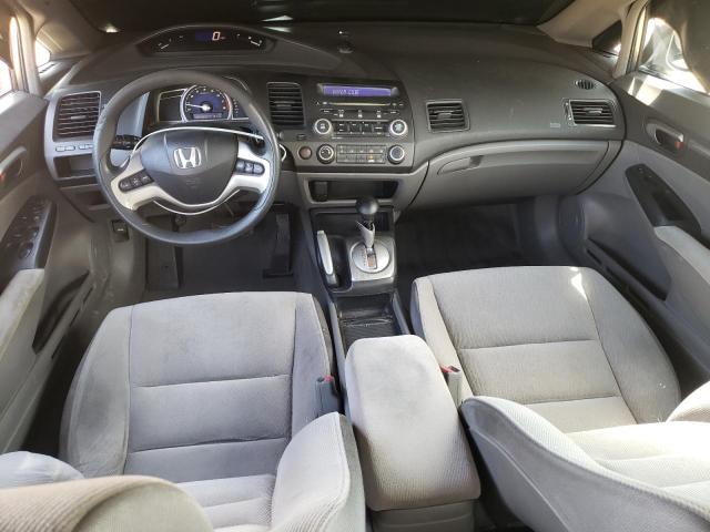 1HGFA16878L039173 - 2008 HONDA CIVIC EX GRAY photo 8