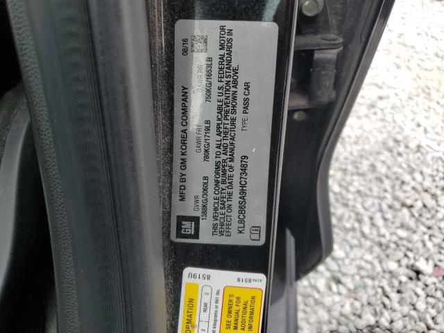 KL8CB6SA9HC734879 - 2017 CHEVROLET SPARK LS 黑色 照片 12