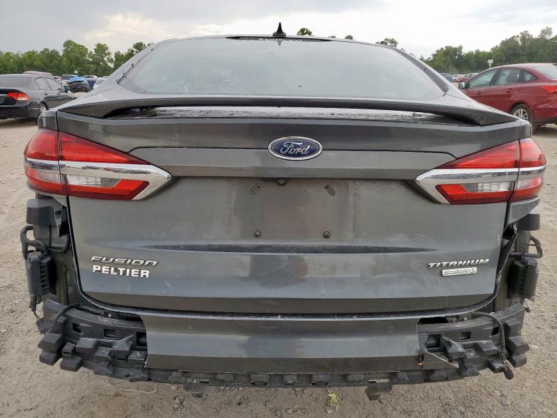 3FA6P0K90LR204566 - 2020 FORD FUSION TITANIUM CHARCOAL photo 6