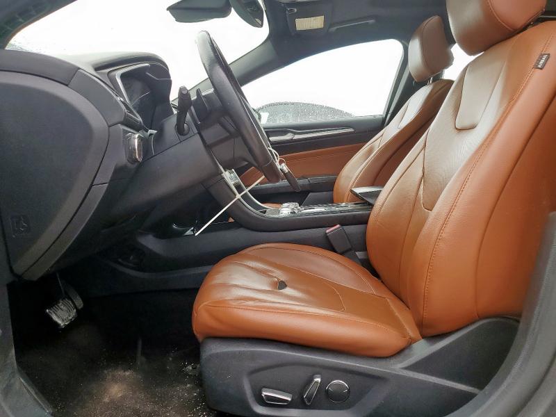 3FA6P0K90LR204566 - 2020 FORD FUSION TITANIUM CHARCOAL photo 7