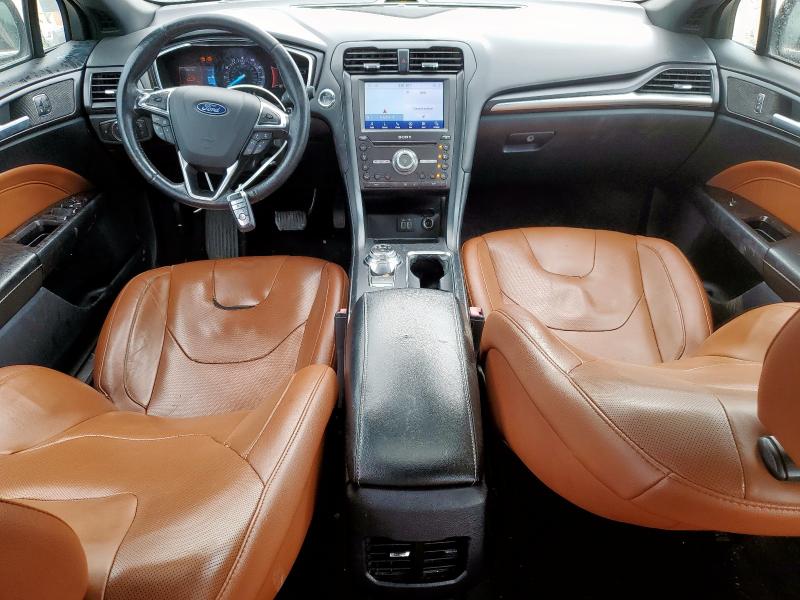 3FA6P0K90LR204566 - 2020 FORD FUSION TITANIUM CHARCOAL photo 8