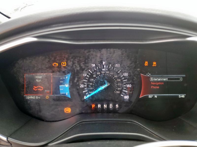 3FA6P0K90LR204566 - 2020 FORD FUSION TITANIUM CHARCOAL photo 9