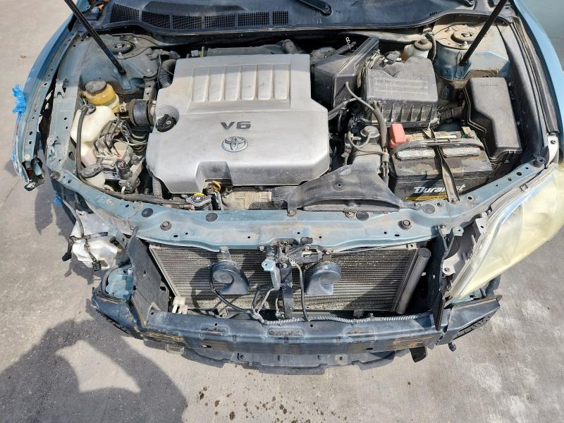 4T1BK46K77U511772 - 2007 TOYOTA CAMRY LE მწვანე ფოტო 11