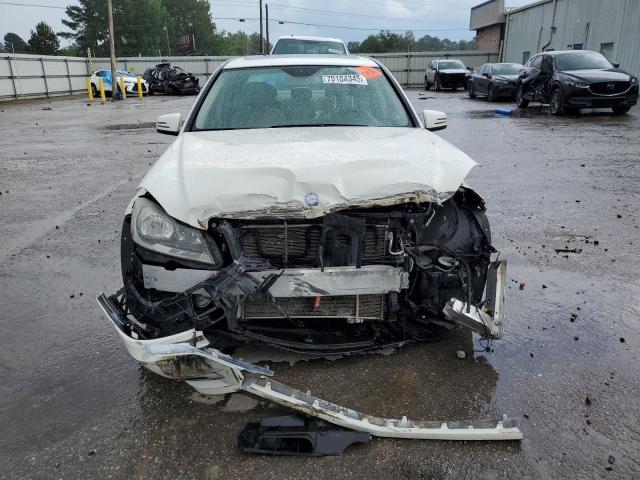 WDDGF8BB4CA687885 - 2012 MERCEDES-BENZ C 300 4MATIC WHITE photo 5