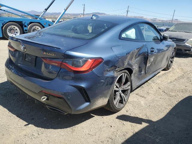 WBA13AR07MCF72272 - 2021 BMW M440XI BLUE photo 3