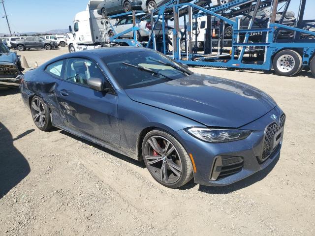 WBA13AR07MCF72272 - 2021 BMW M440XI BLUE photo 4
