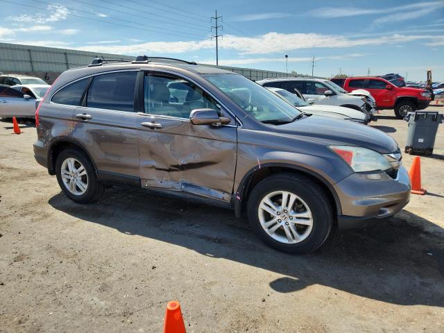 5J6RE4H73AL068272 - 2010 HONDA CR-V EXL BROWN photo 4